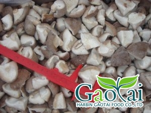 IQF shiitake quarter cuts