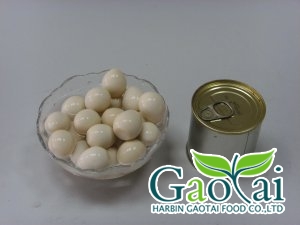 Canned quail eggs